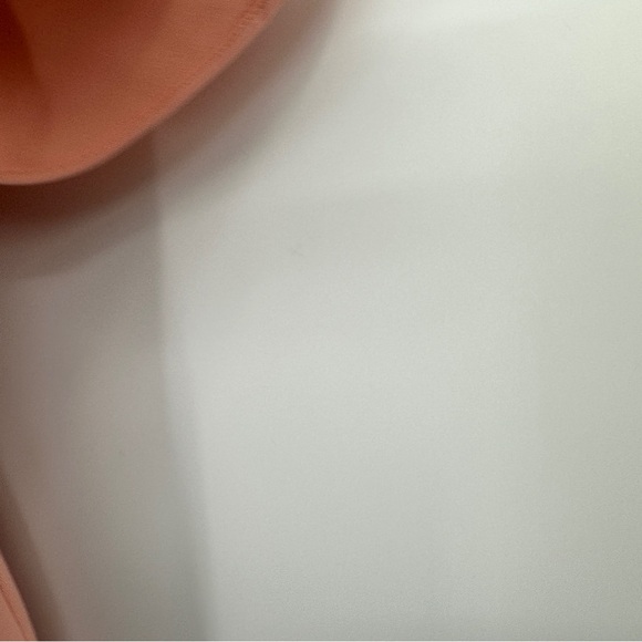 Likely Peach Shania Gown size 4 Ruffle Off the Shoulder Side Slit - Picture 5 of 13